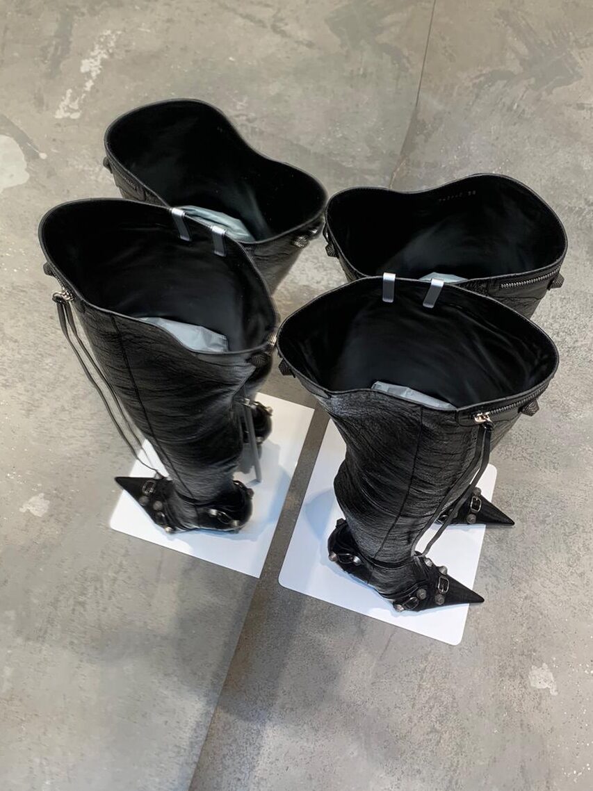 Balenciaga boots in store