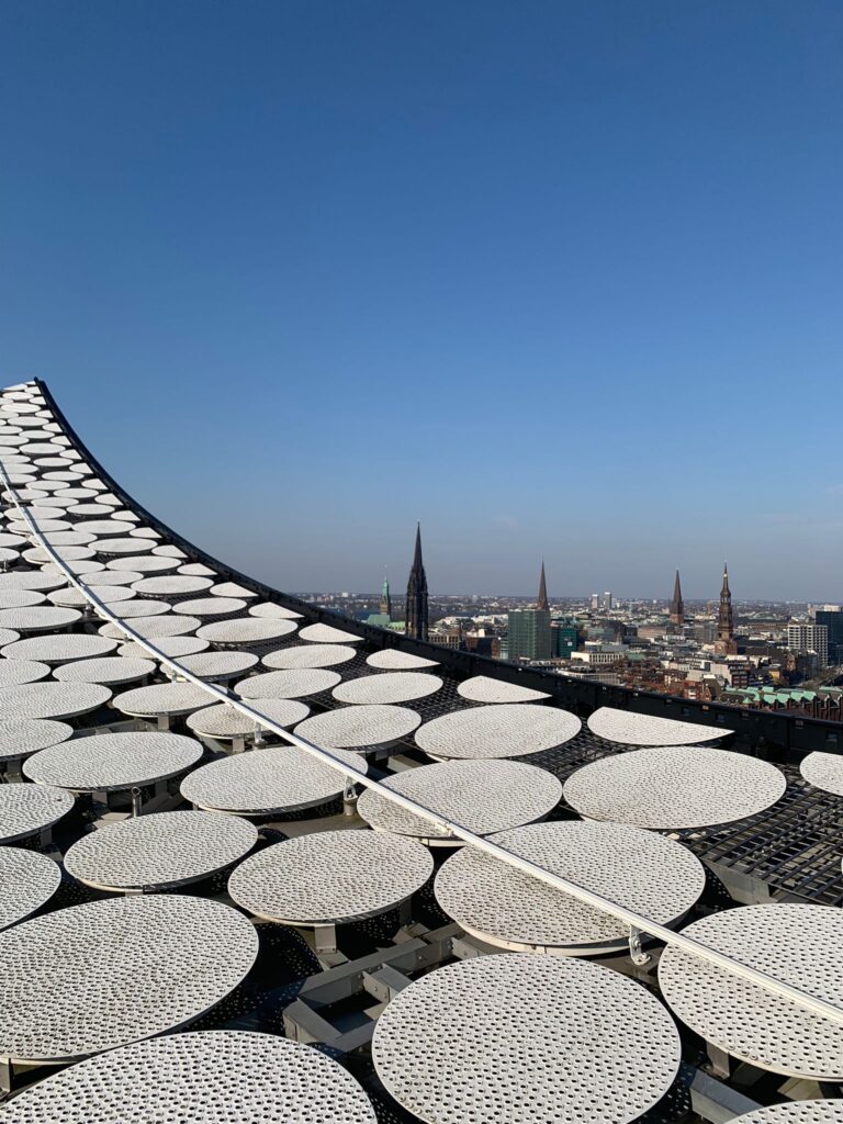 View from Hamburg's Philharmonie